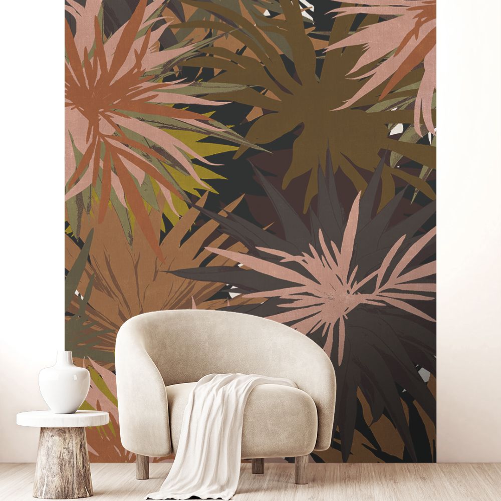 Papier peint "Motifs naturels dynamiques"