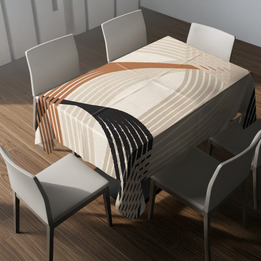 Nappe motifs géométriques – mise en situation