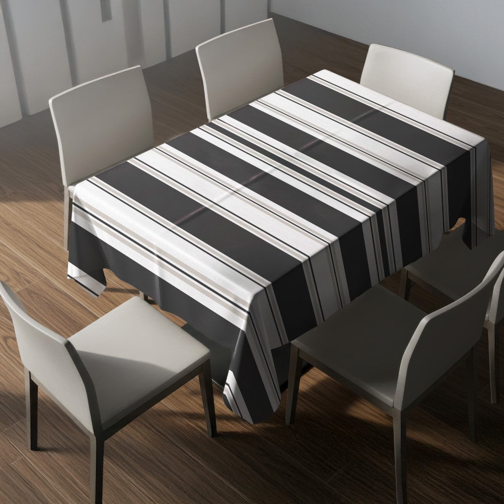 Nappe rayures – mise en situation