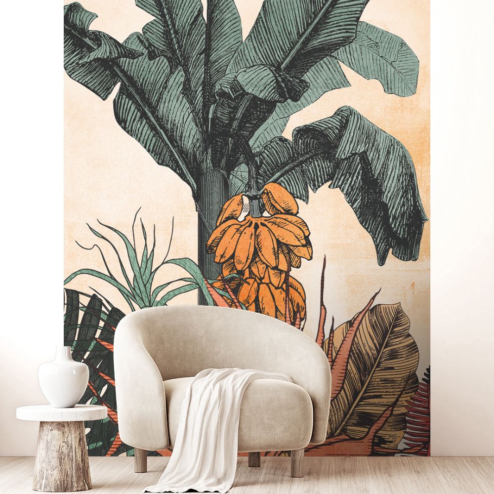 Papier peint "Jungle tropicale luxuriante"