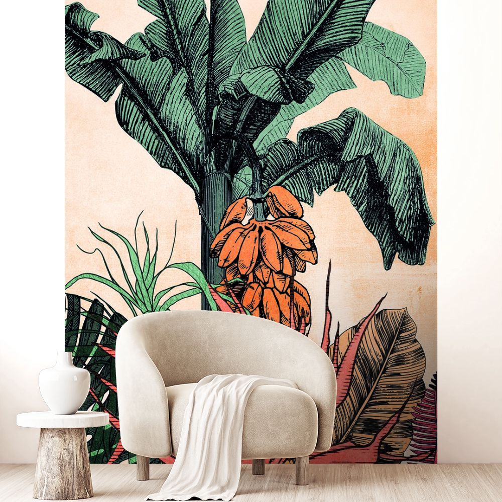 Papier peint "Jungle tropicale luxuriante"