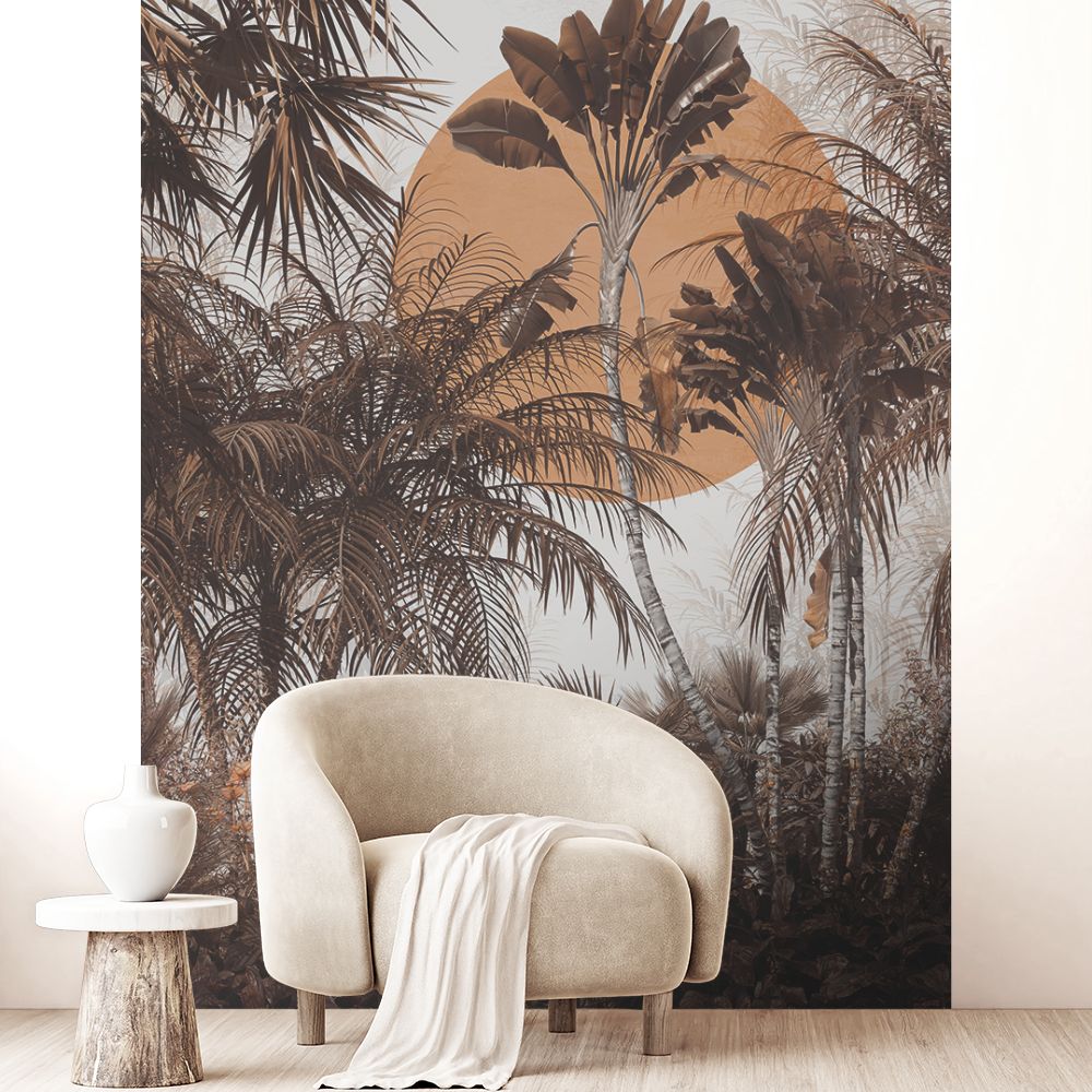 Papier peint "Paysage exotique calme"