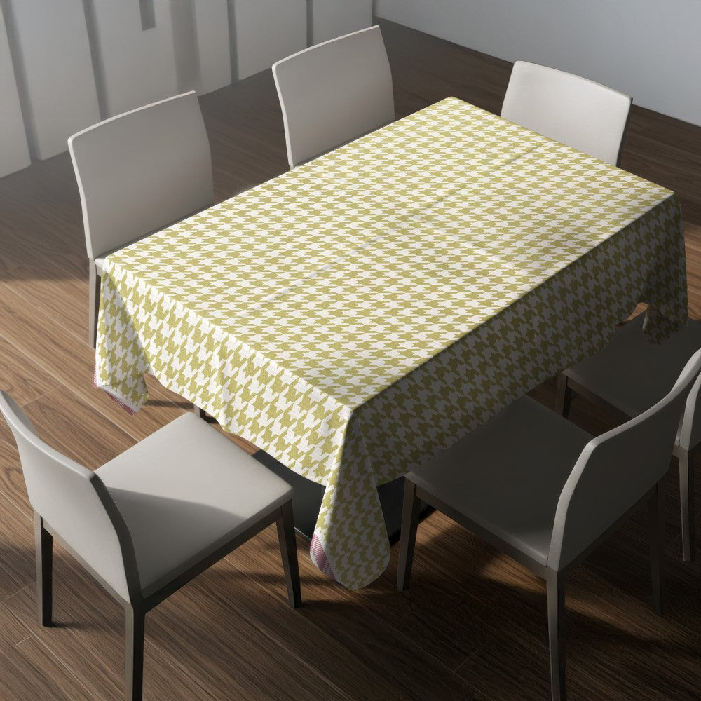 Nappe motif pied-de-poule – mise en situation