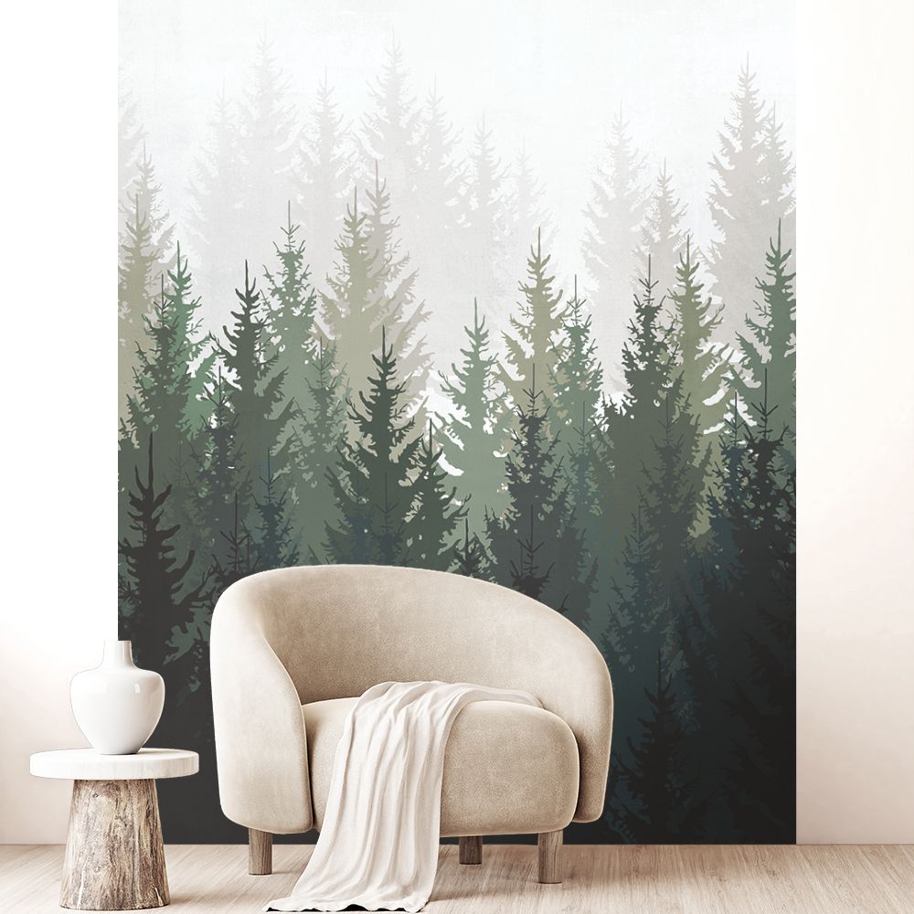 Papier peint "Sérénité boisée"