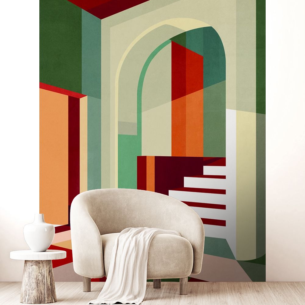 Papier peint "Décor architectural contemporain"