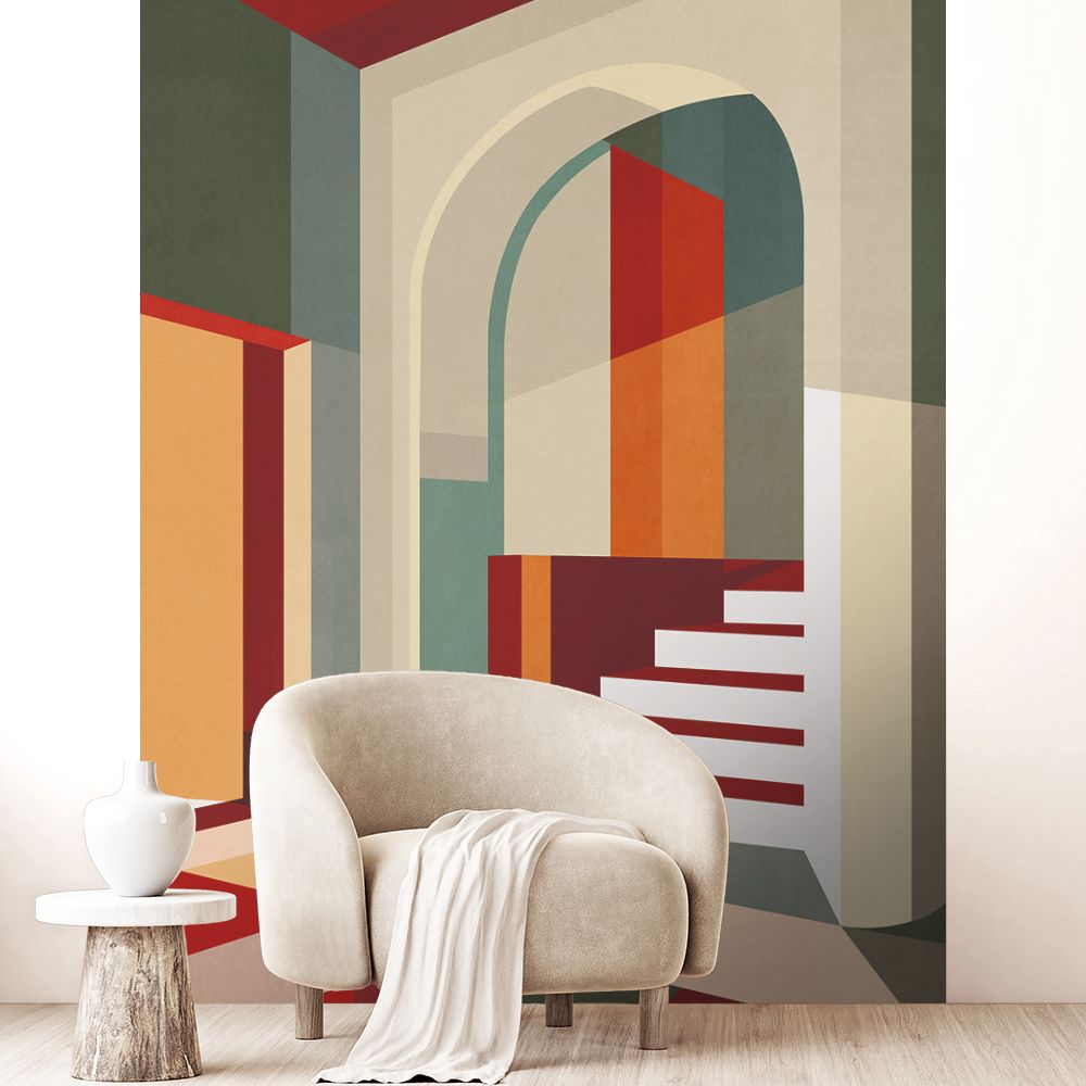 Papier peint "Décor architectural contemporain"