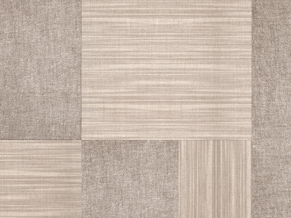 Lot de 4 sets de table en vinyle / Motif quadrillé