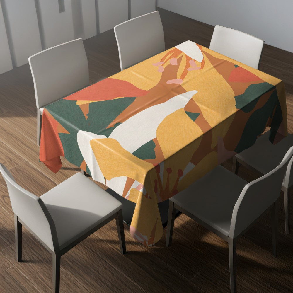 Nappe fleurs – mise en situation