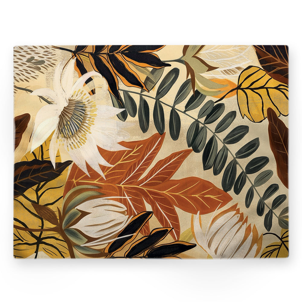 Nappe feuilles – Multicouleur – 140×220 cm