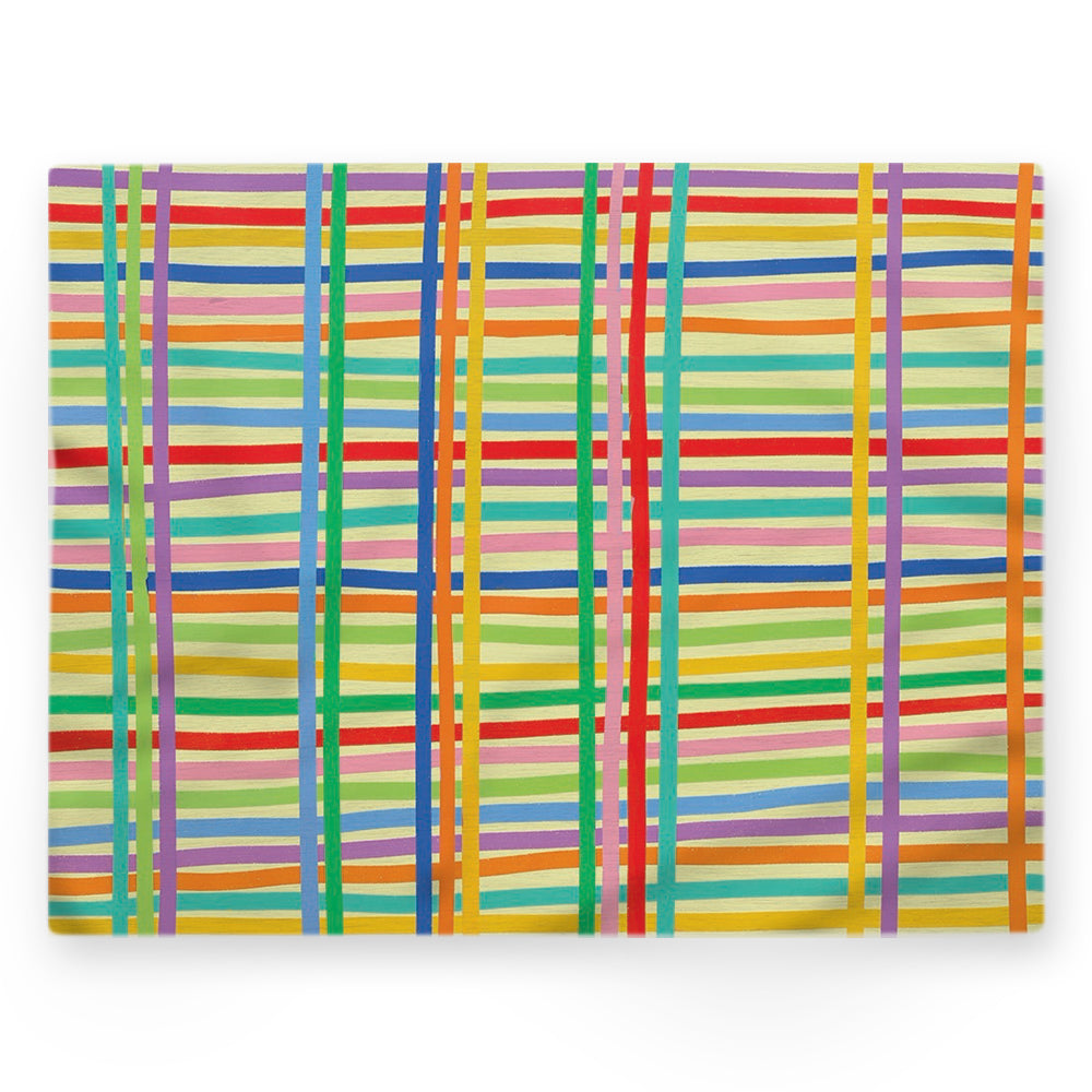 Nappe motif géométrique – Multicouleur – 140×220 cm