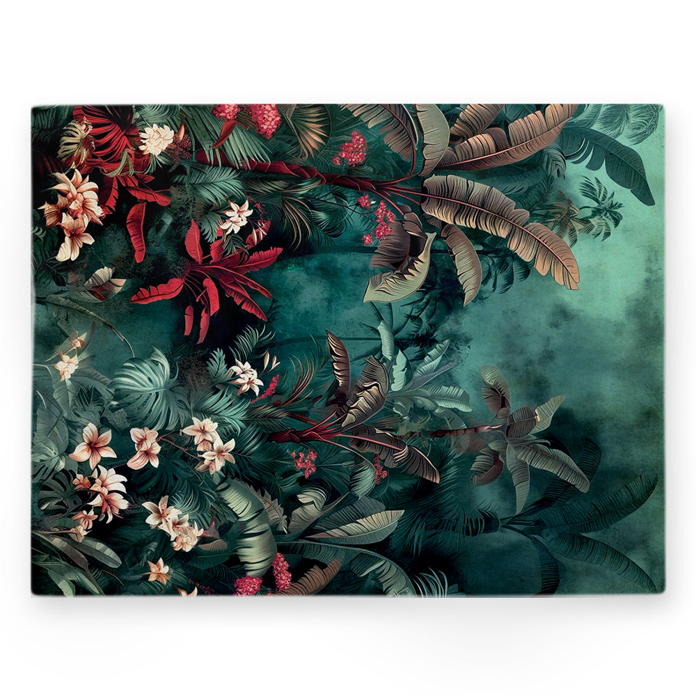 Nappe jungle – Vert – 140×220 cm