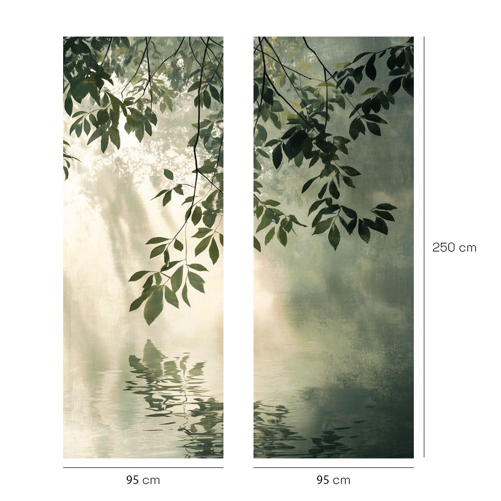 Papier peint "Sérénité et calme"