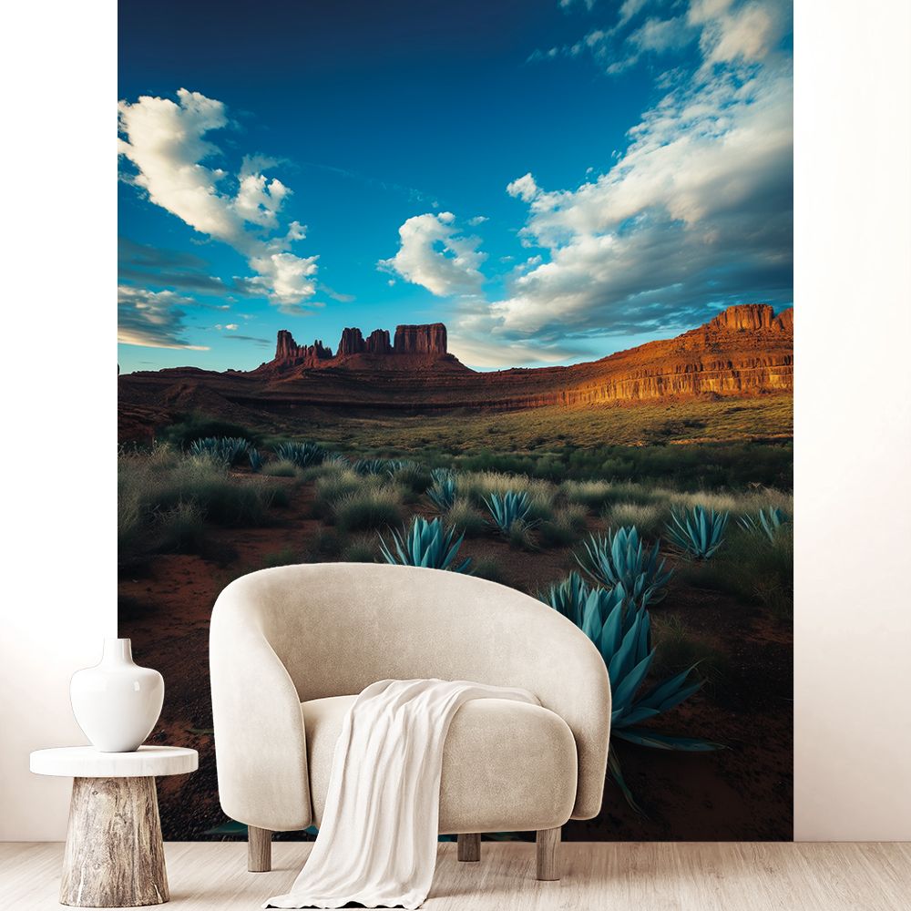 Papier peint "Paysage désertique majestueux"