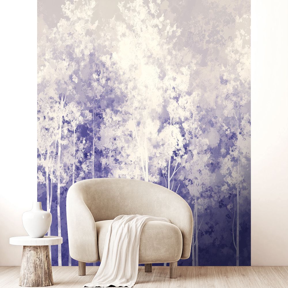 Papier peint "Forêt apaisante"