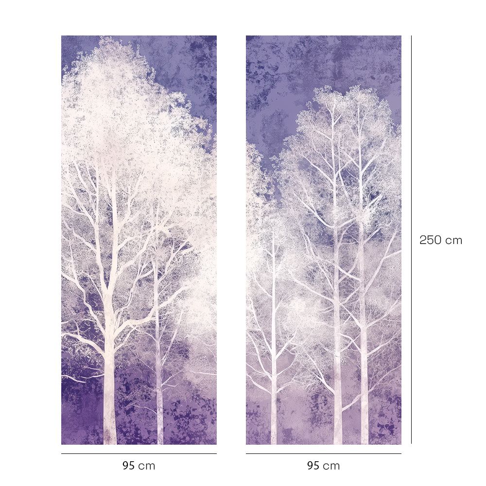 Papier peint "Paysage de forêt"