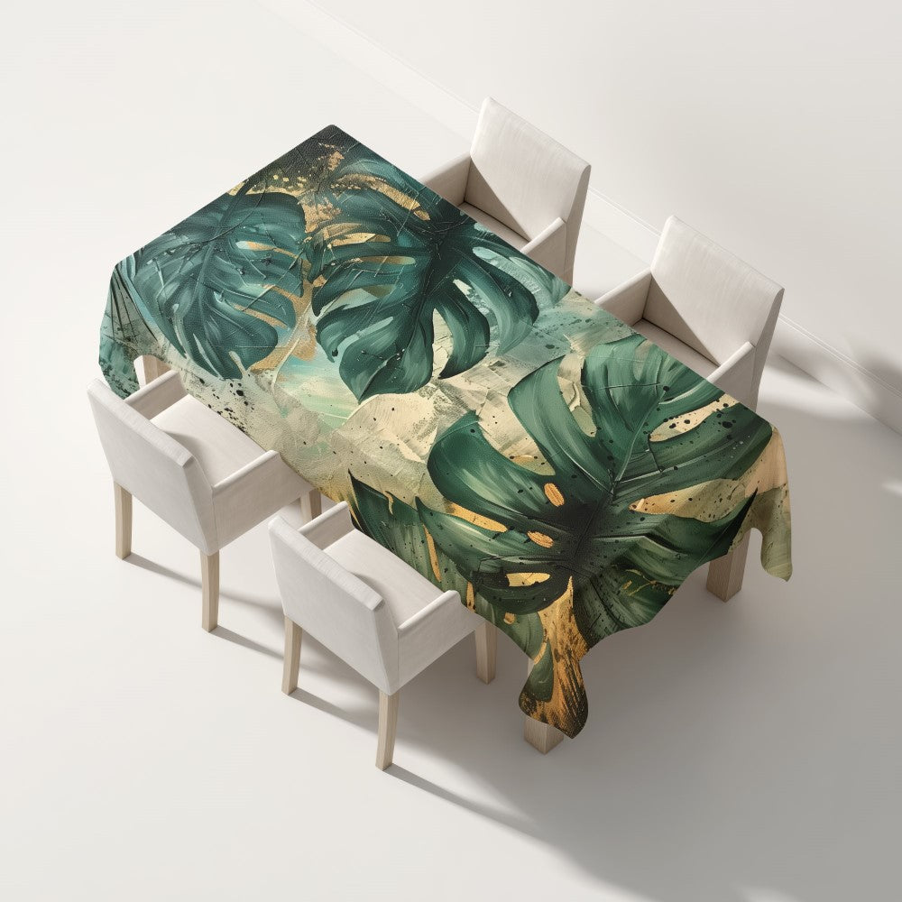 Nappe feuilles tropicales – visuel principal