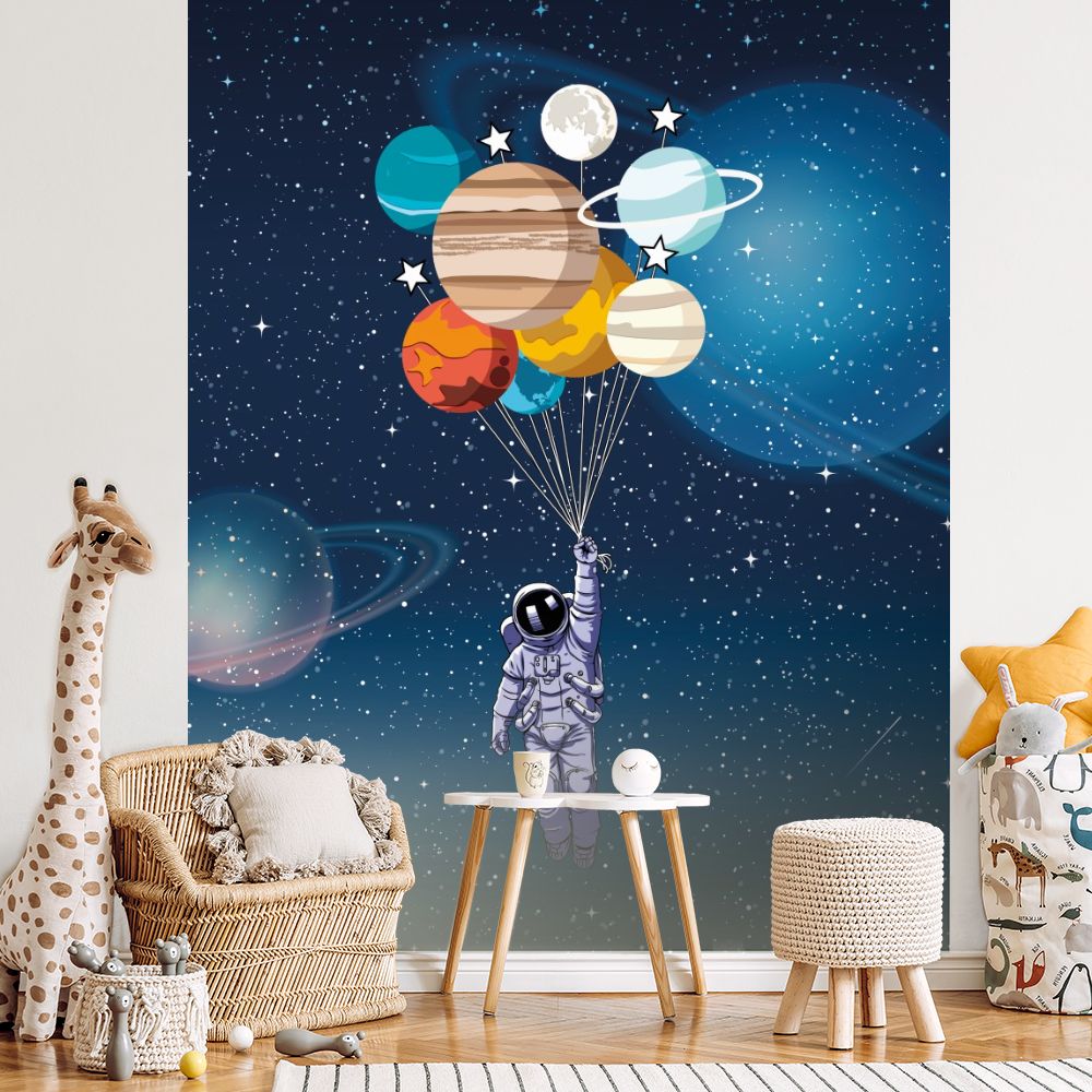 Papier peint pour enfants "Rêves cosmiques"