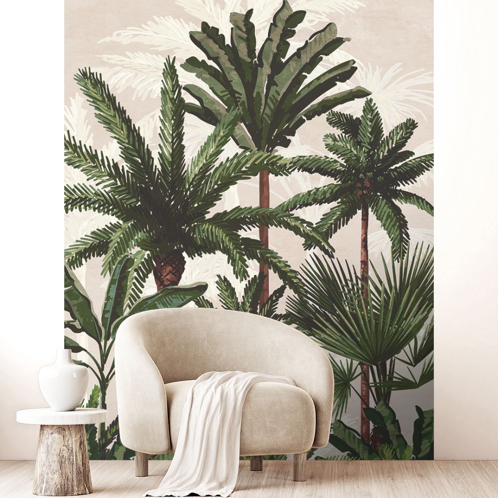 Papier peint "Forêt tropicale luxuriante"