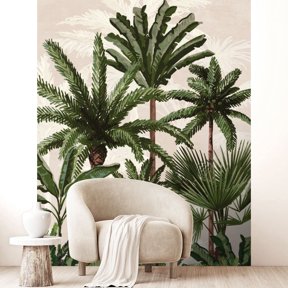 Papier peint "Forêt tropicale luxuriante"