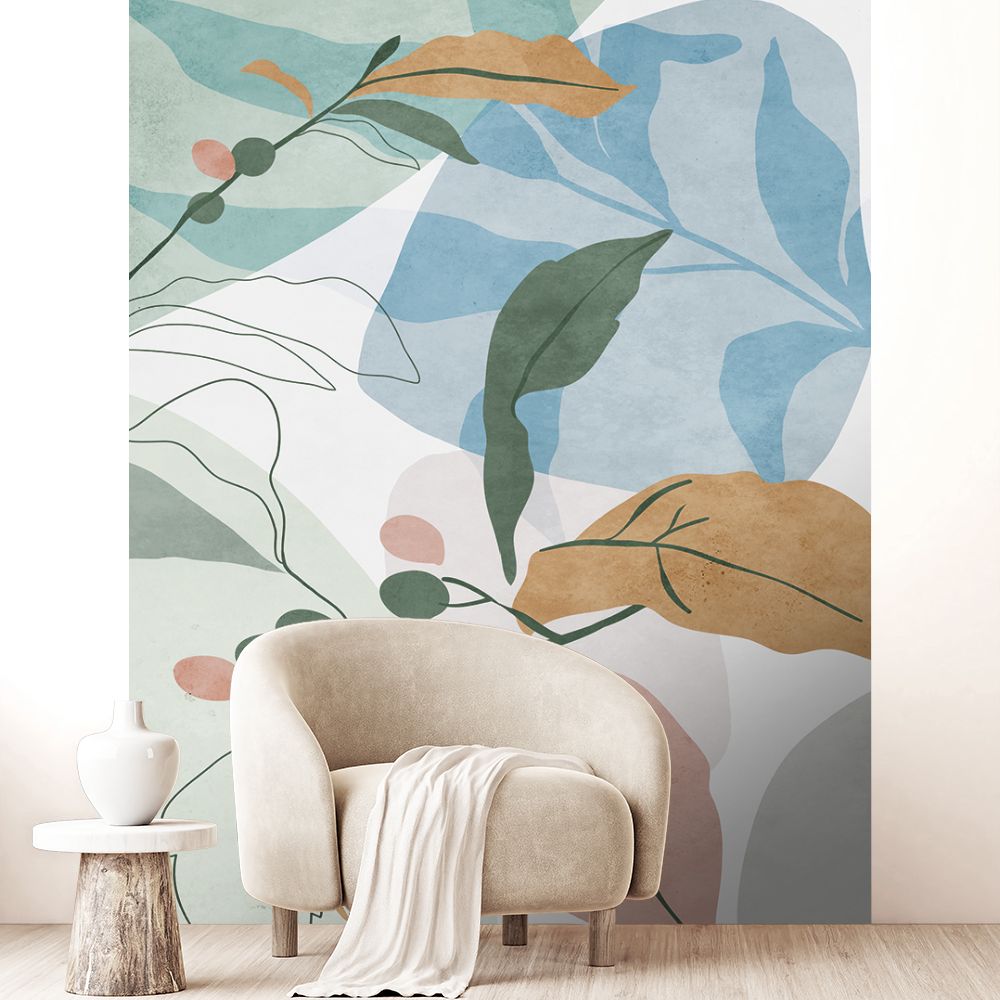 Papier peint "Motifs apaisants"