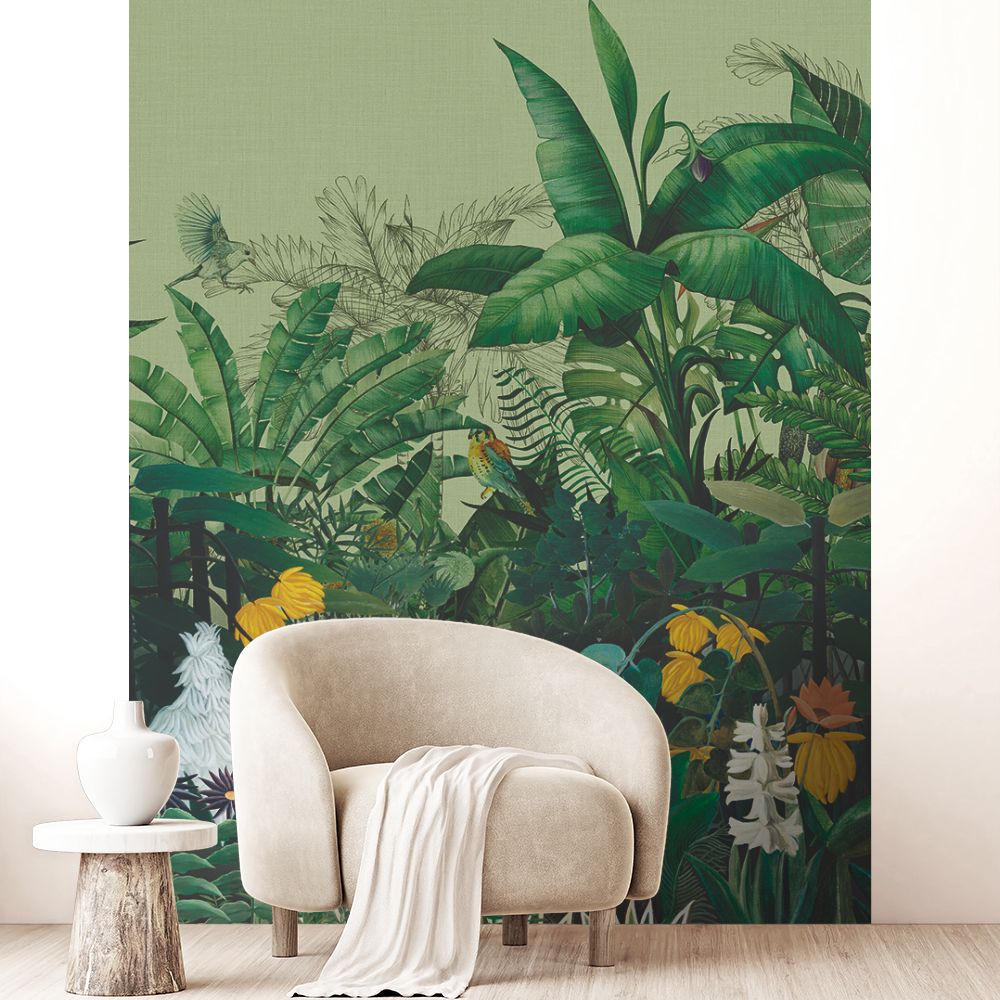 Papier peint "Jungle luxuriante"