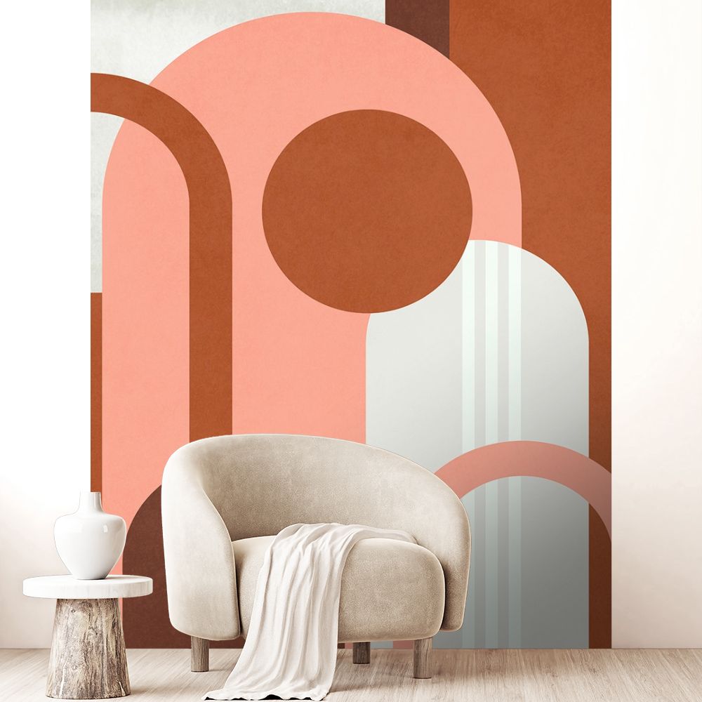 Papier peint "Formes modernes"