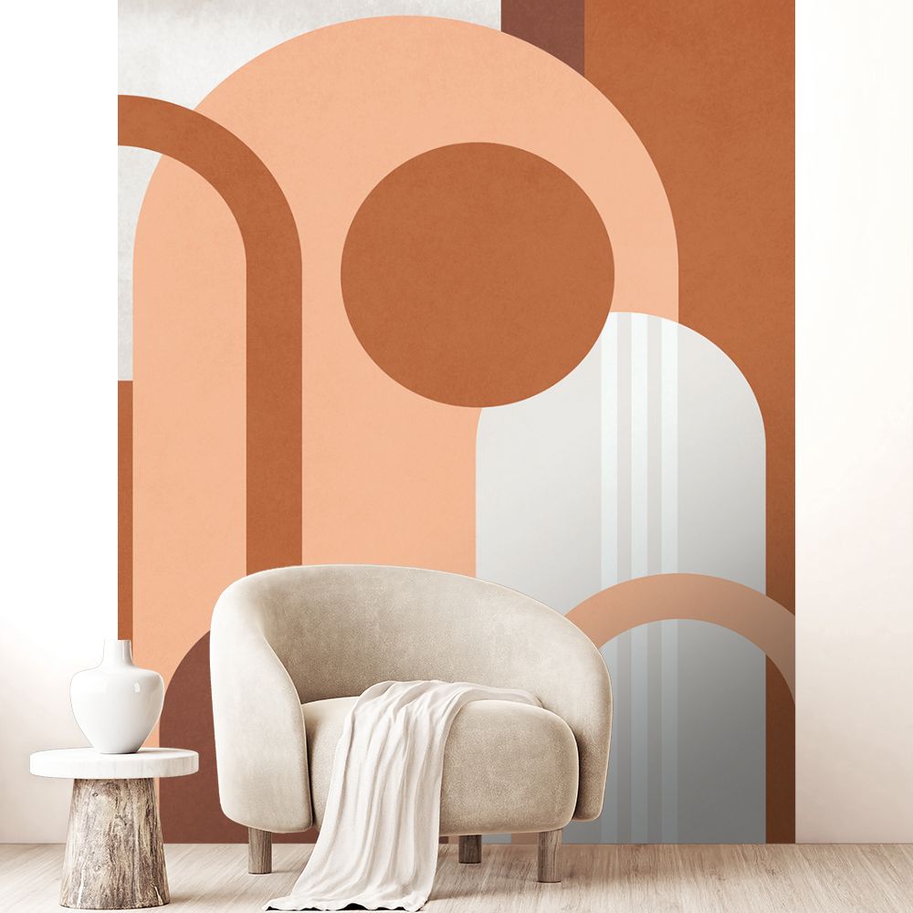 Papier peint "Formes modernes"