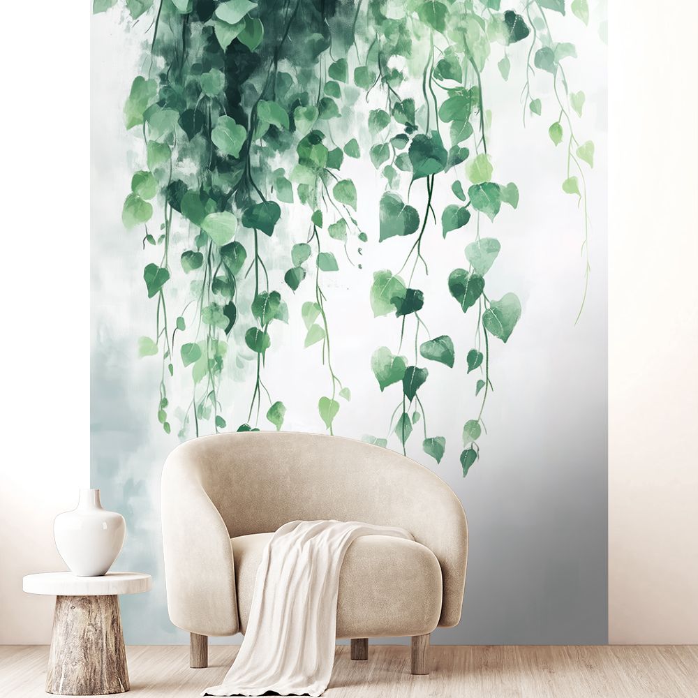 Papier peint "Verdure apaisante"