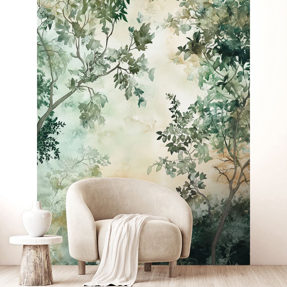 Papier peint "Paysage serein"