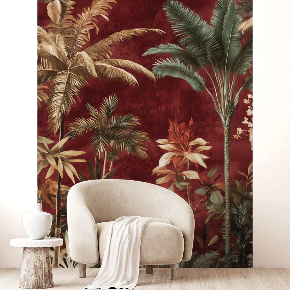 Papier peint "Luxuriance tropicale"