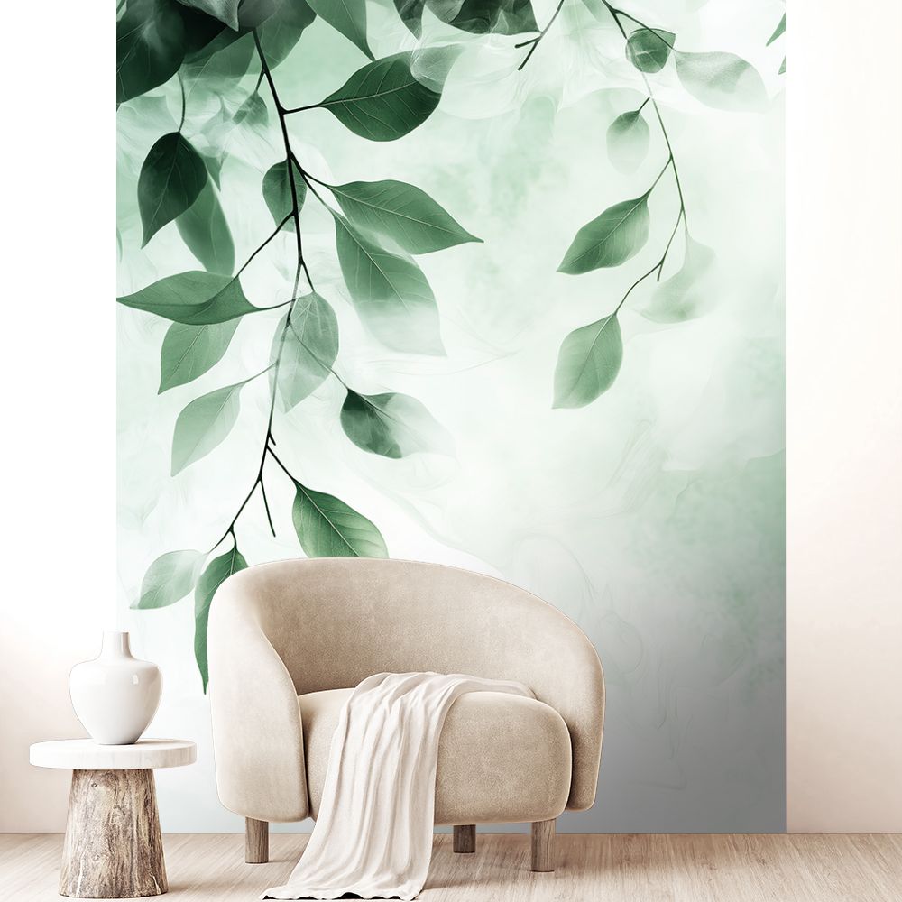 Papier peint "Feuillage apaisant"