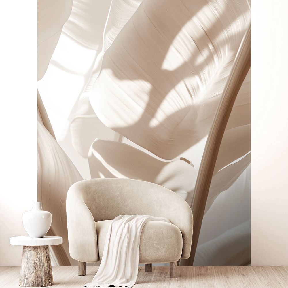 Papier peint "Effet naturel doux"