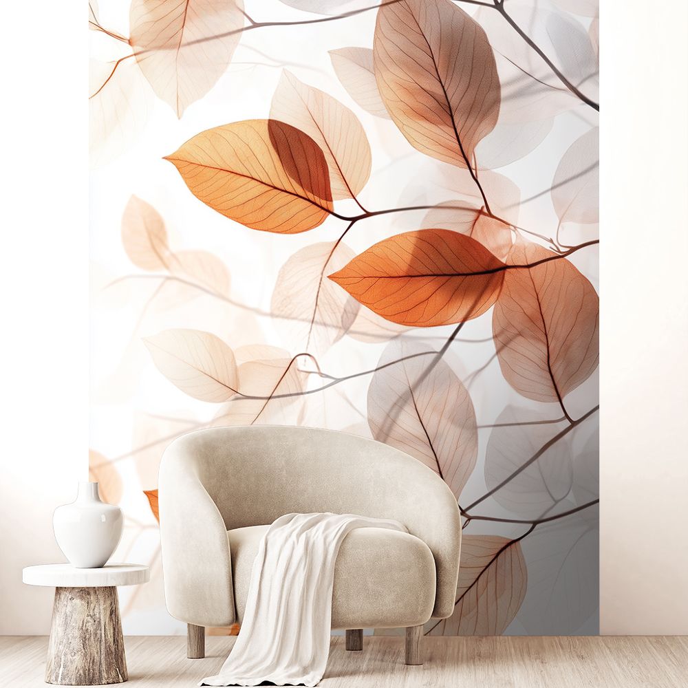 Papier peint "Feuillage délicat"