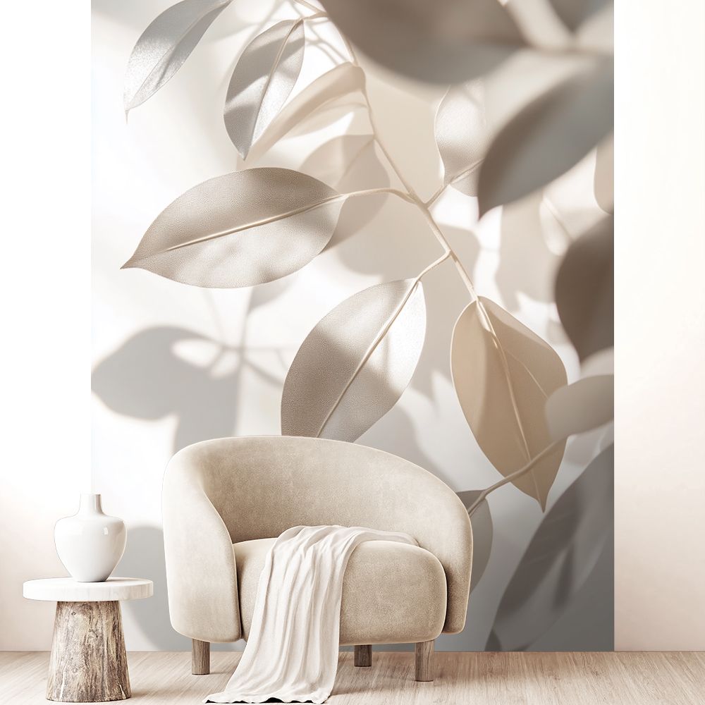 Papier peint "Feuillage élégant"
