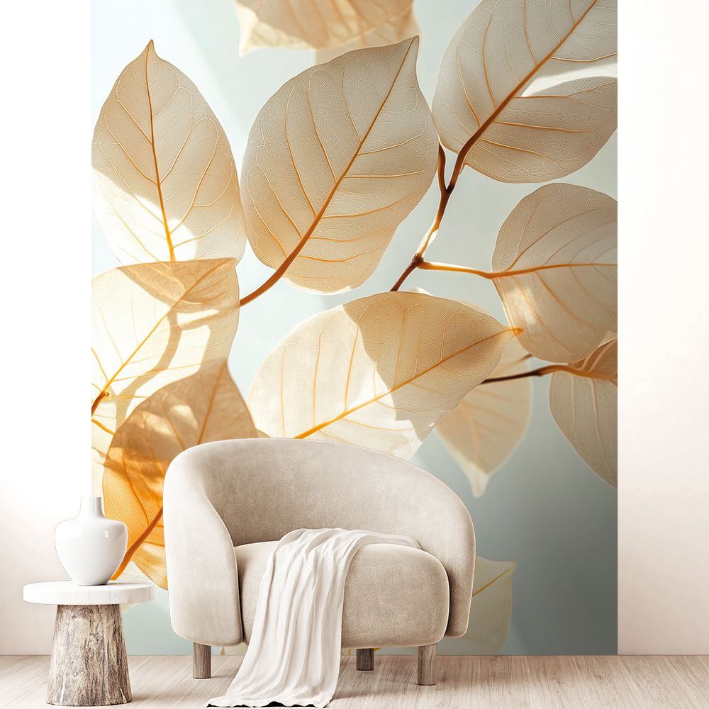 Papier peint "Feuillage délicat"