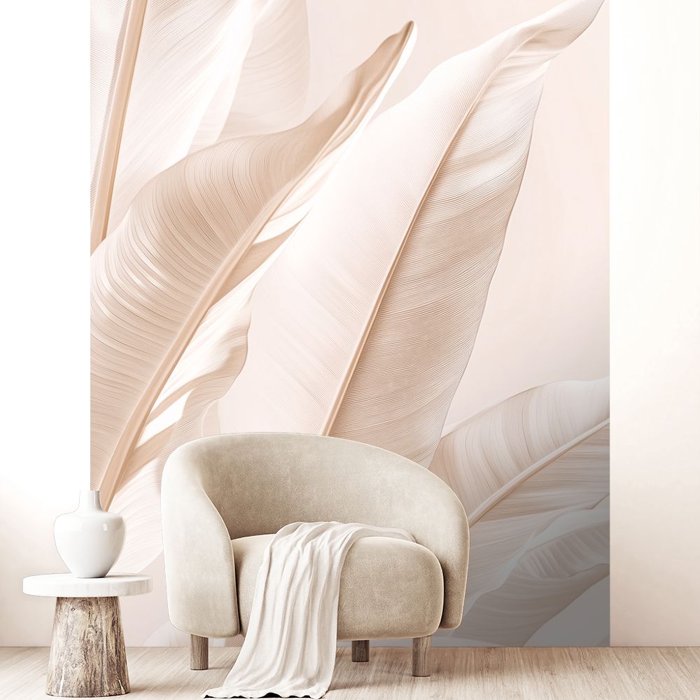 Papier peint "Feuillage délicat"