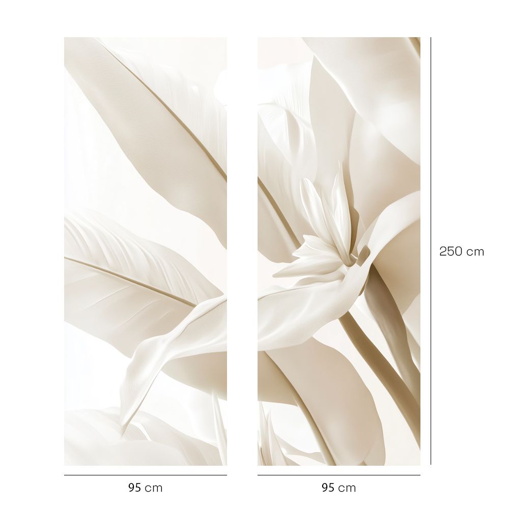 Papier peint "Feuillage élégant"