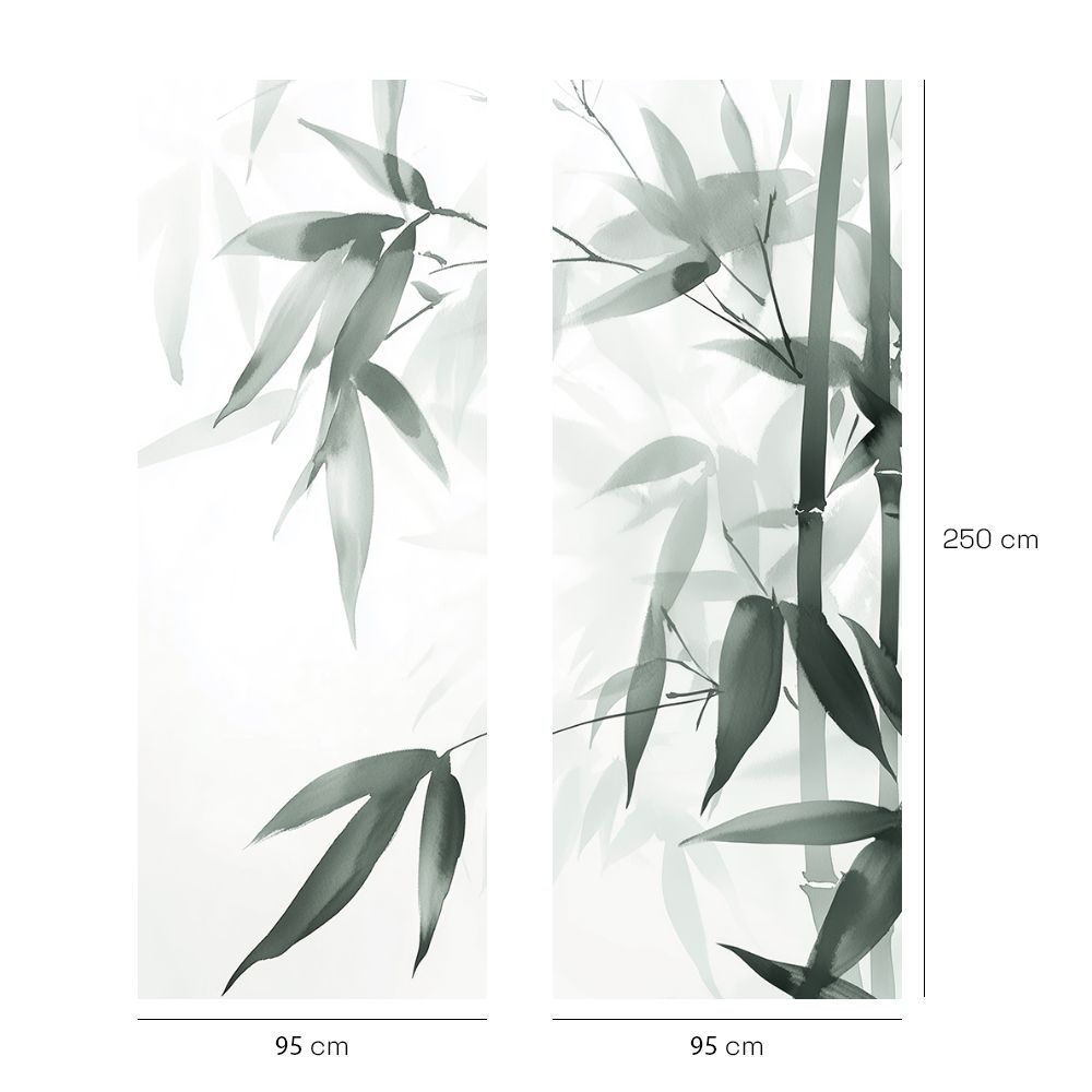 Papier peint "Élégance végétale sereine"