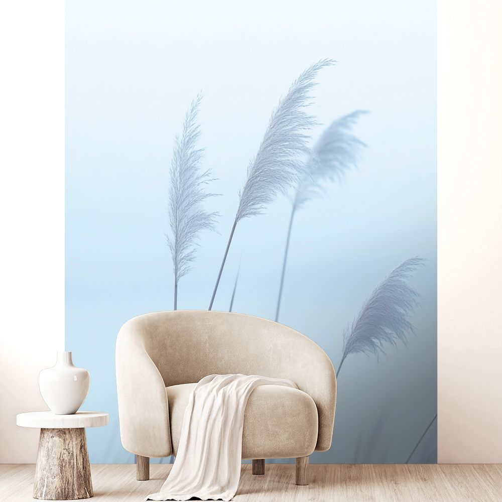 Papier peint "Herbes délicates"