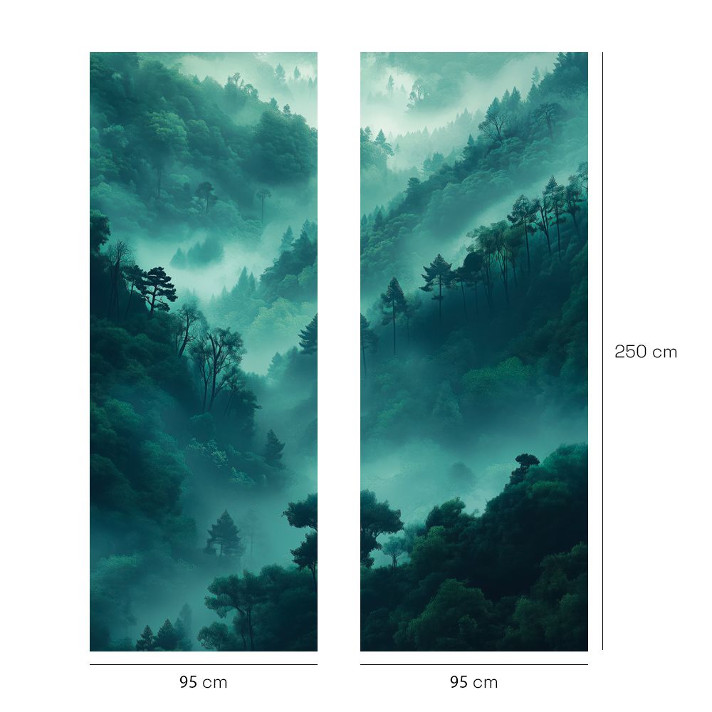 Papier peint "Paysage apaisant"