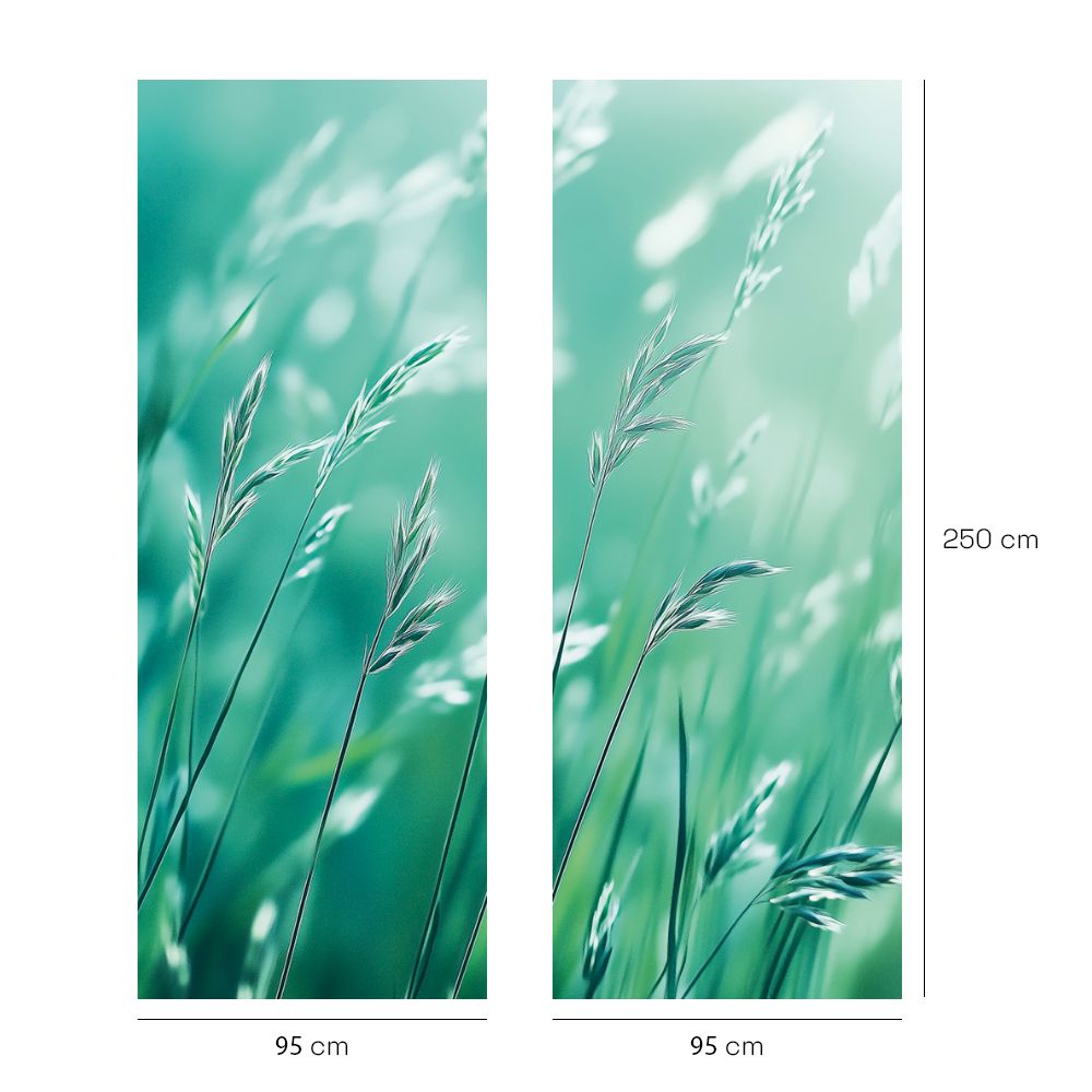 Papier peint "Herbes apaisantes"