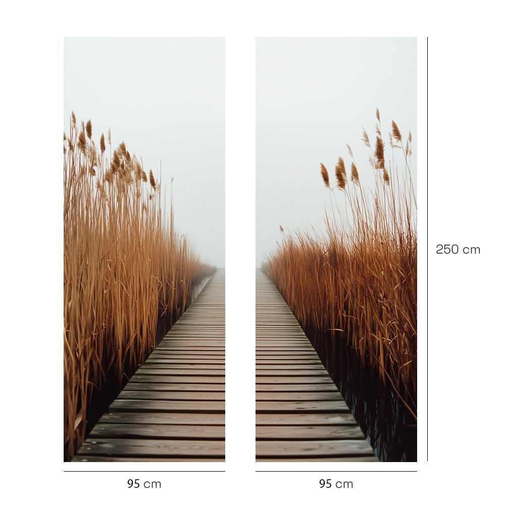 Papier peint "Passerelle calme"