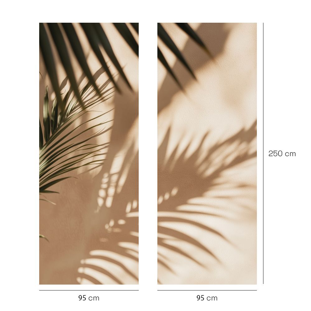 Papier peint "Ombres naturelles"