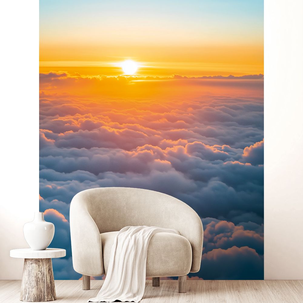 Papier peint "Coucher de soleil"