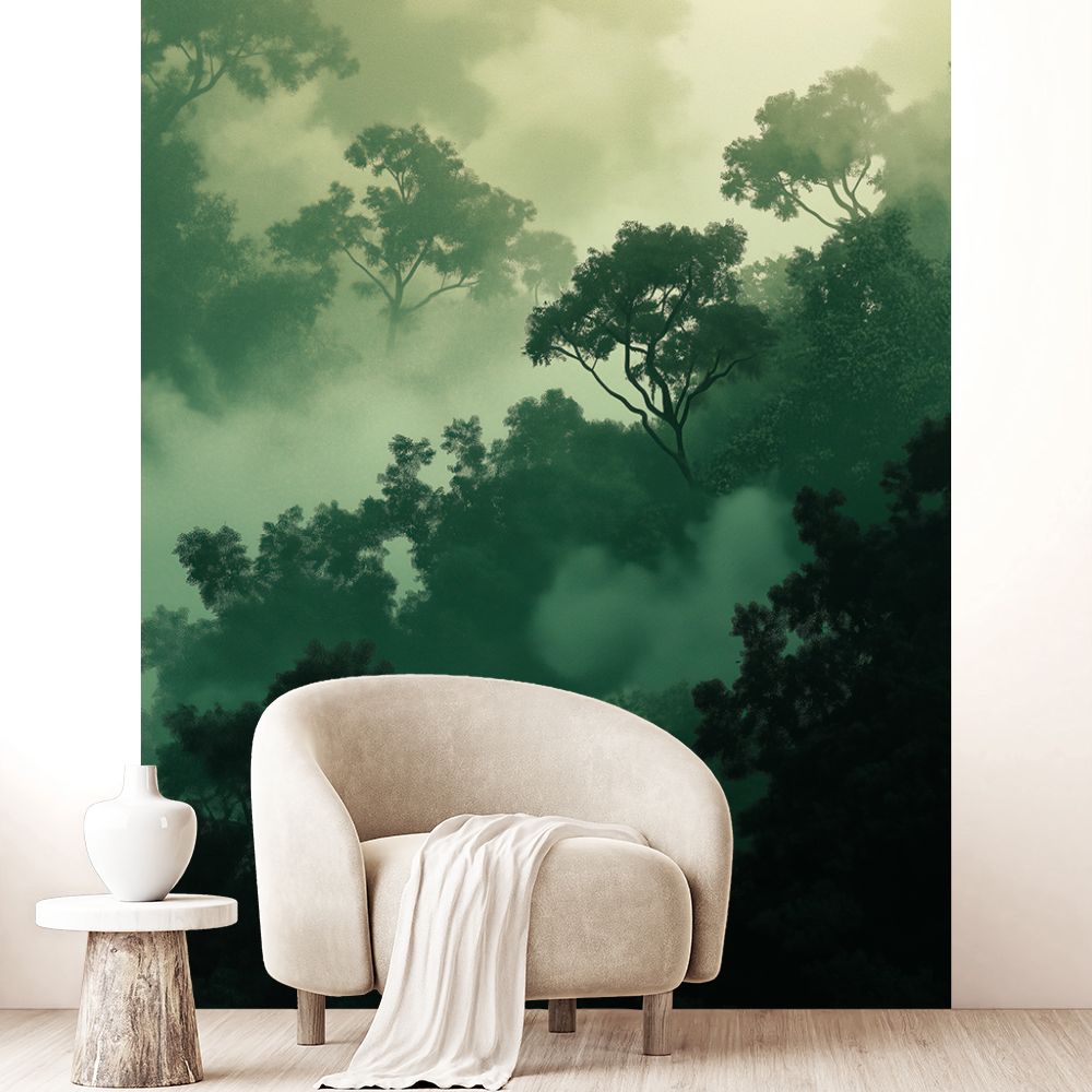 Papier peint "Brumeux et paisible"