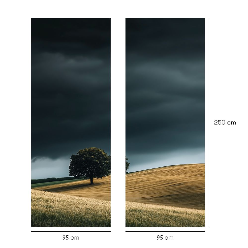 Papier peint "Arbre solitaire"