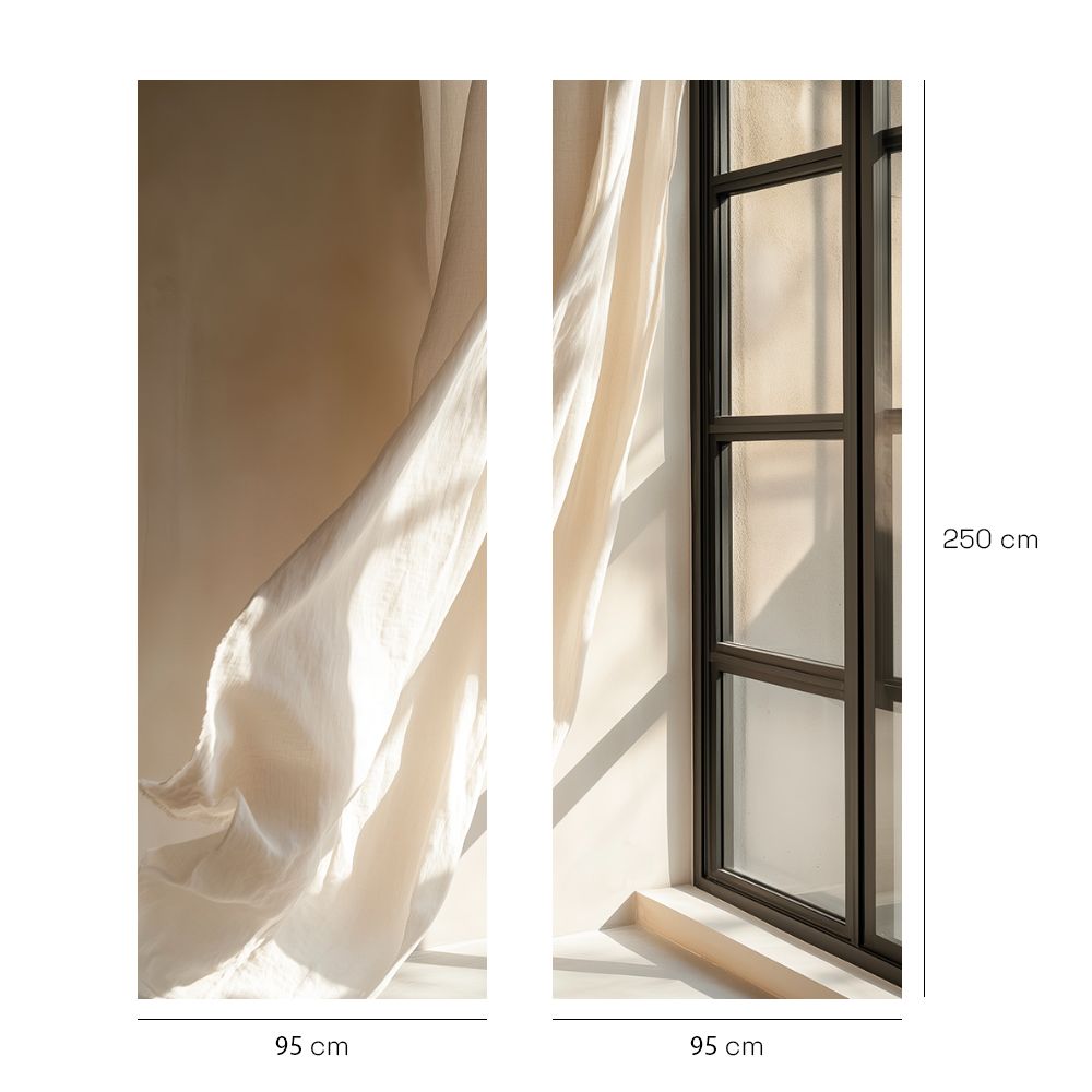 Papier peint "Lumière douce"