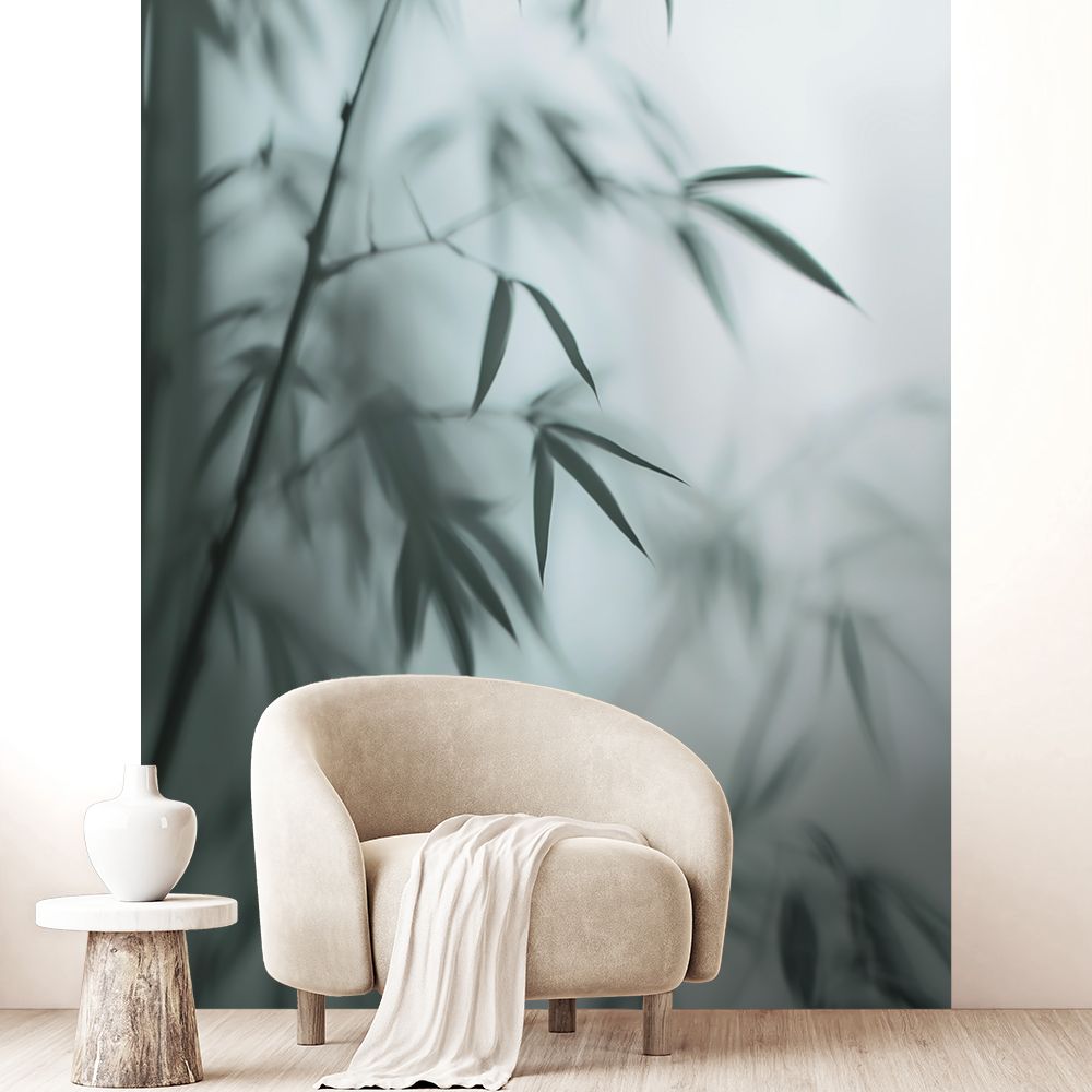 Papier peint "Bambou naturel"