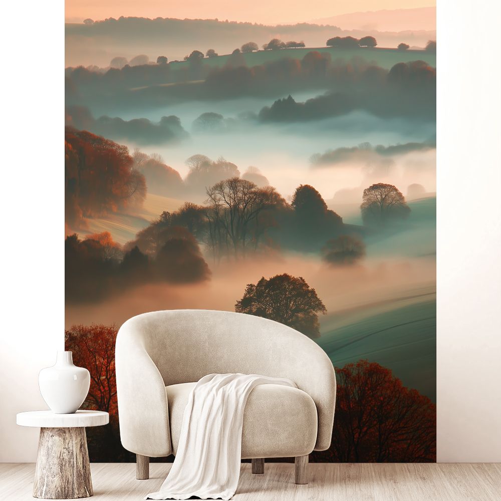 Papier peint "Paysage apaisant"