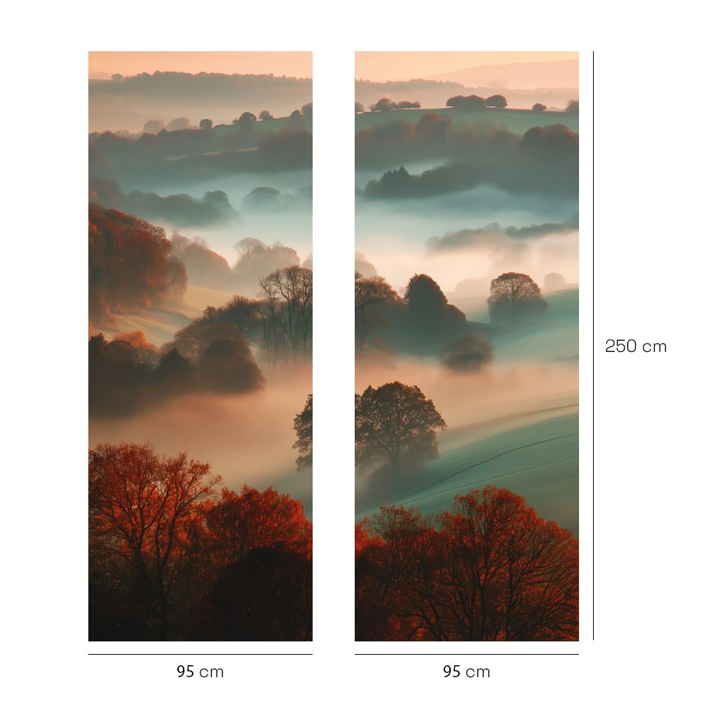 Papier peint "Paysage apaisant"